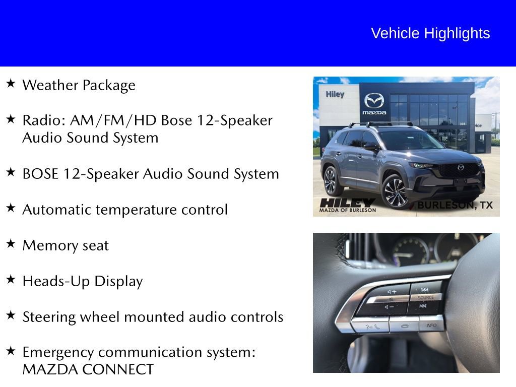 Used 2025 MAZDA CX-50 2.5 Hybrid w/ Weather Package image 10