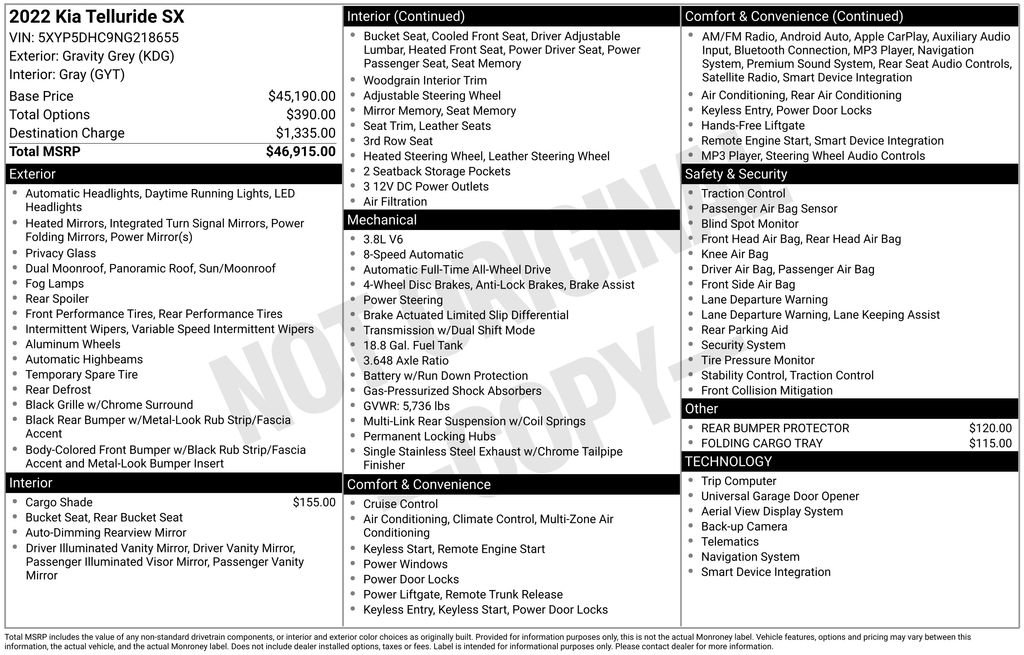 Used 2022 Kia Telluride SX image 6