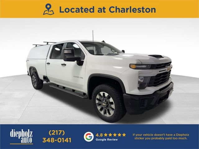 Certified 2025 Chevrolet Silverado 2500 Custom w/ Snow Plow Prep/Camper Package