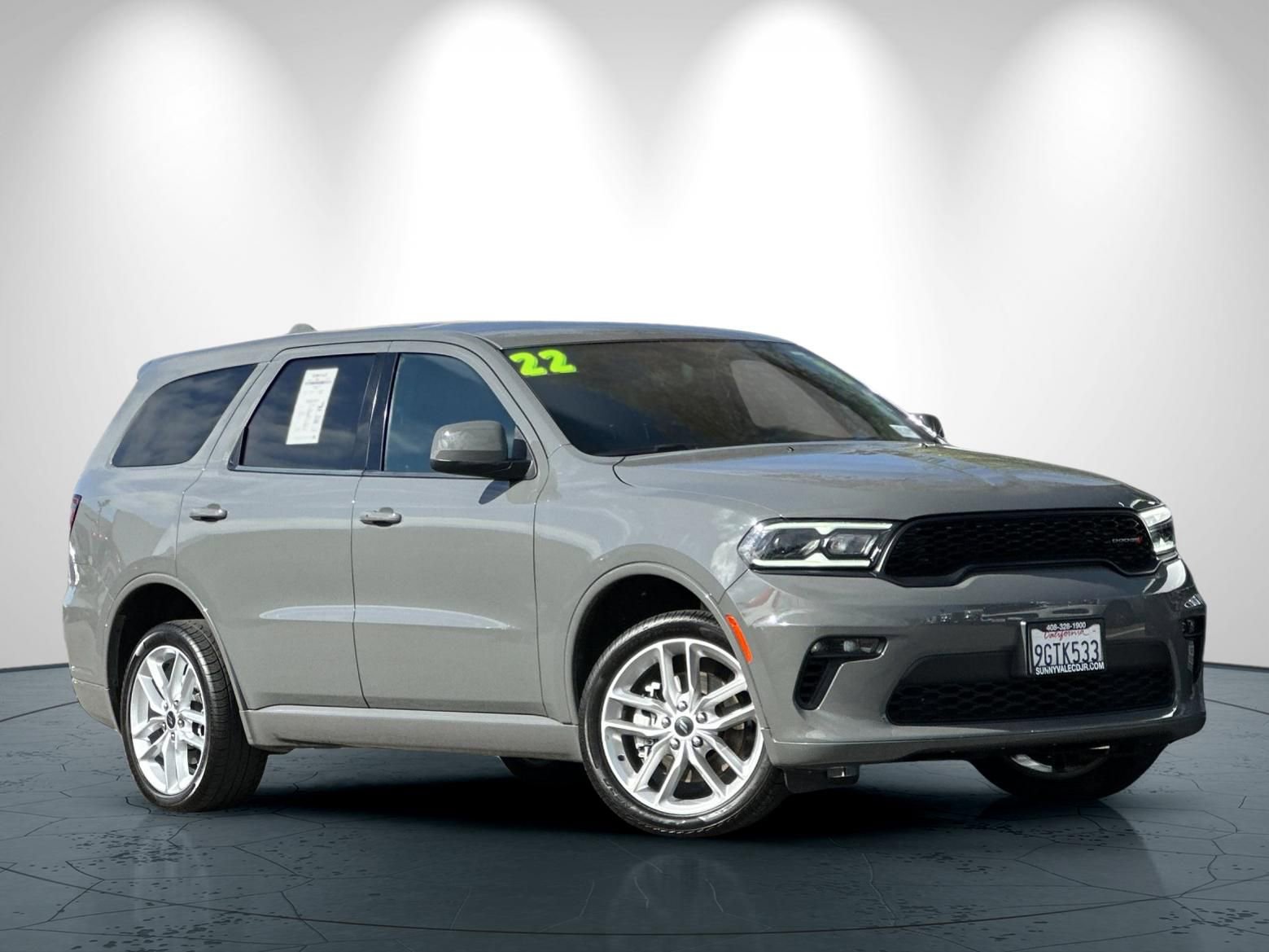 Certified 2022 Dodge Durango GT w/ Trailer Tow Group IV AWD/4WD image 2