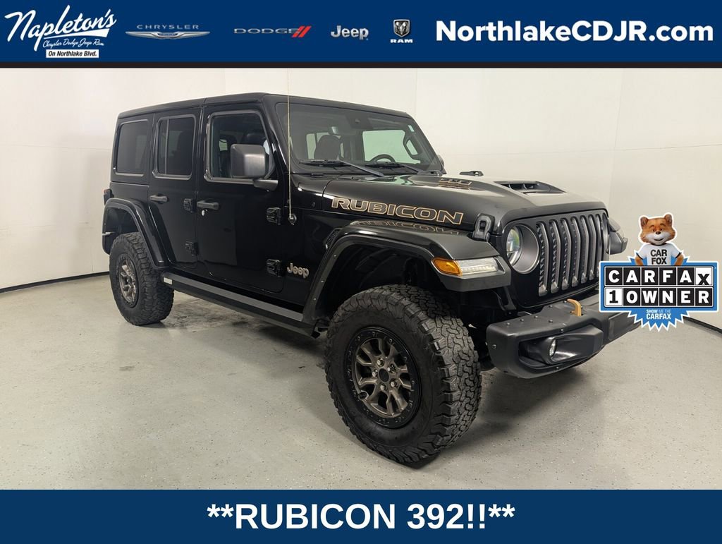 Used 2023 Jeep Wrangler Unlimited Rubicon 392 w/ Trailer Tow Package image 1