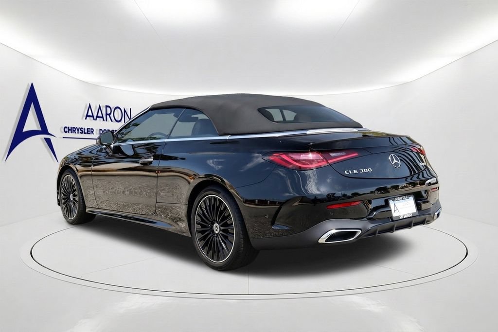 Used 2024 Mercedes-Benz CLE 300 4MATIC Cabriolet w/ Night Package image 7