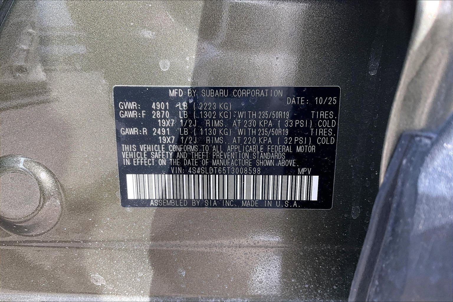 Certified 2026 Subaru Forester Touring AWD/4WD image 32