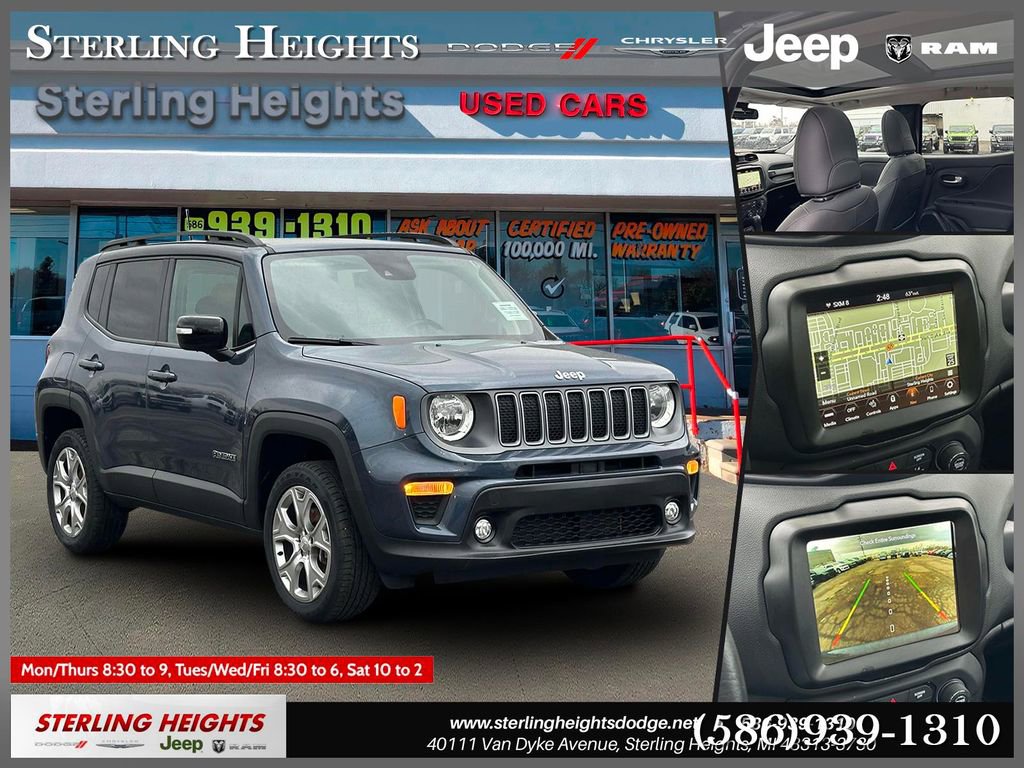 Used 2023 Jeep Renegade Limited w/ Sun/Sound Group image 1