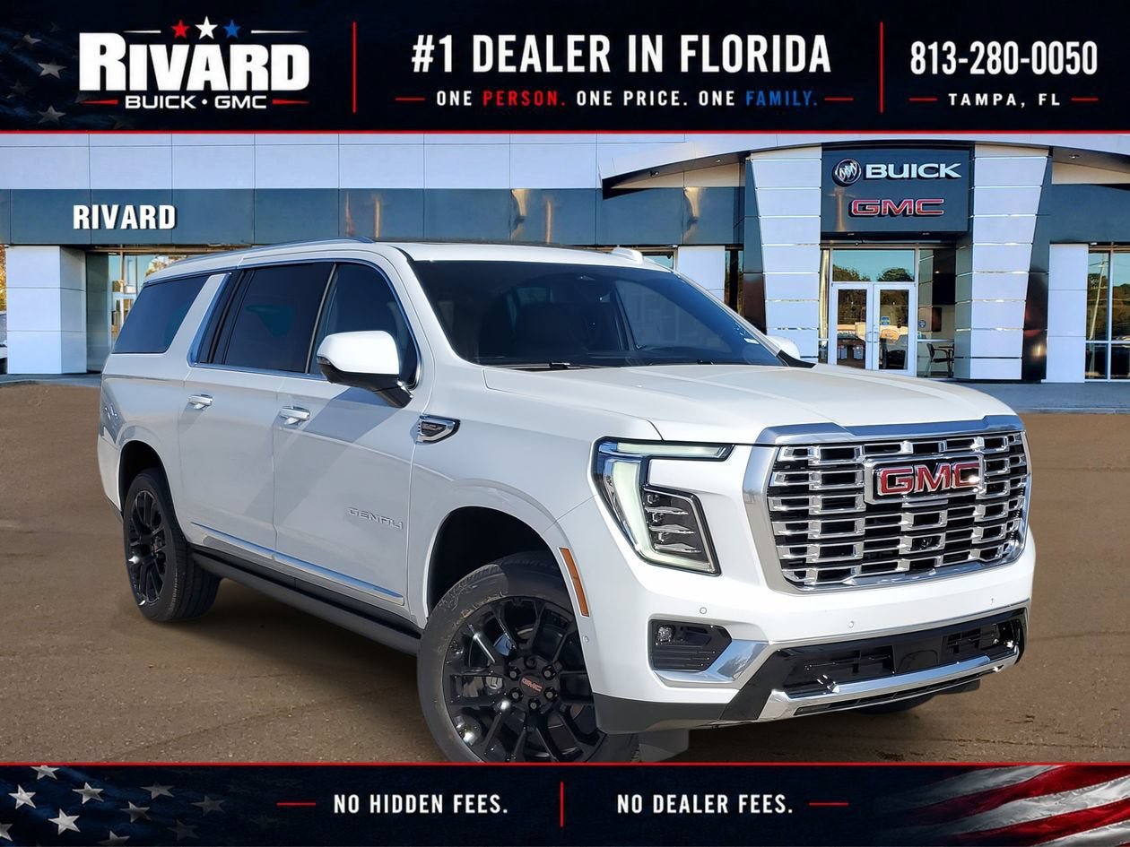 New 2026 GMC Yukon XL Denali w/ Sun & Power Step Package