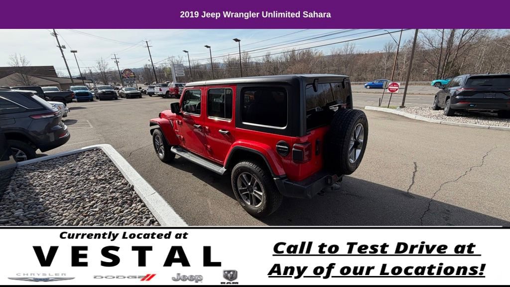 Used 2019 Jeep Wrangler Unlimited Sahara w/ Dual Top Group image 12