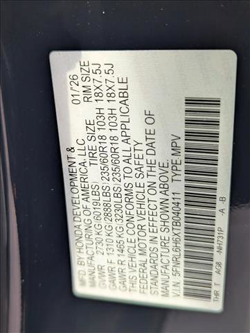 New 2026 Honda Odyssey EX-L image 21