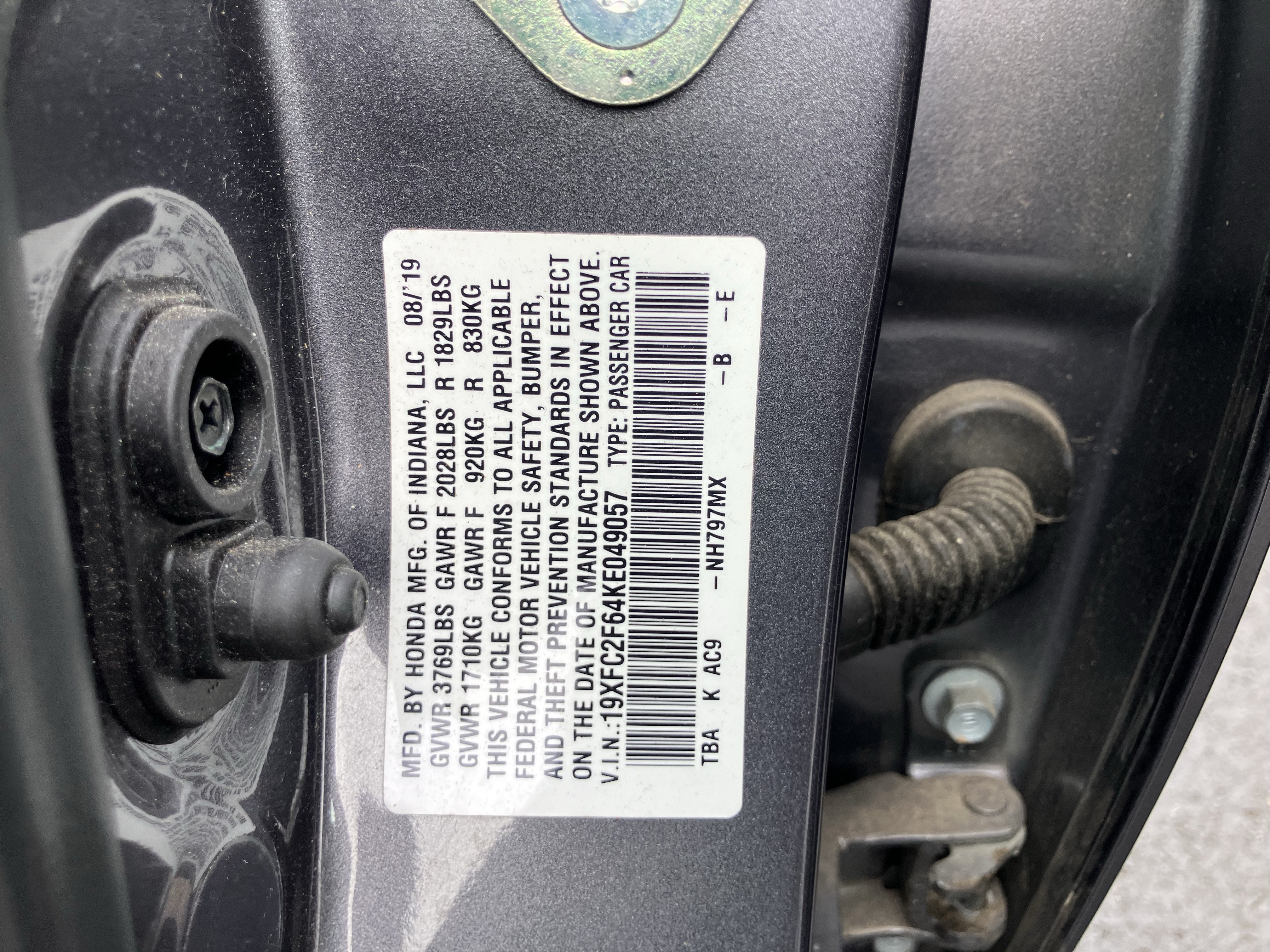Used 2019 Honda Civic LX image 35