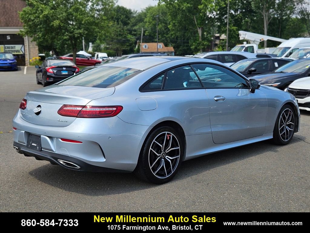 Used 2021 Mercedes-Benz E 450 4MATIC Coupe w/ AMG Line image 5