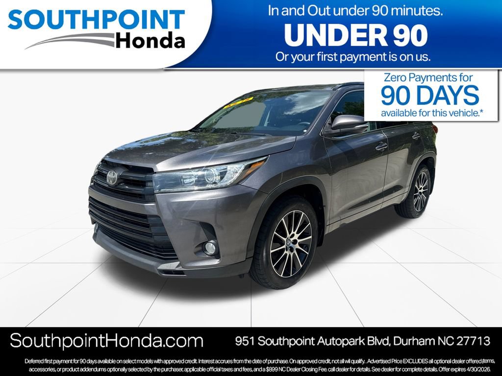 Used 2017 Toyota Highlander SE AWD/4WD image 3