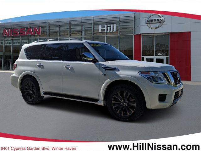 Certified 2019 Nissan Armada Platinum w/ Captain's Chairs Package