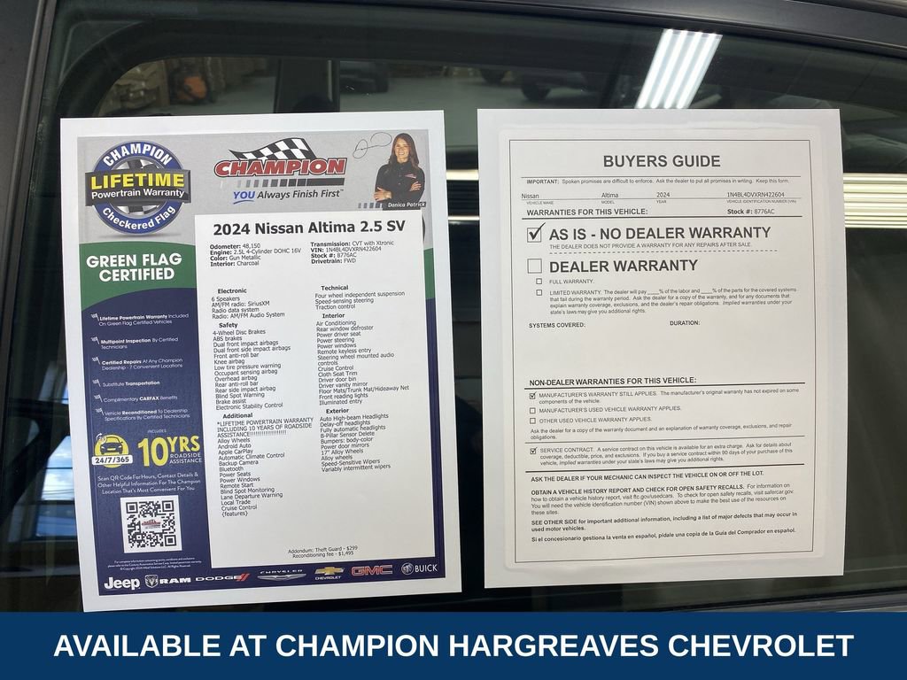 Used 2024 Nissan Altima 2.5 SV image 43