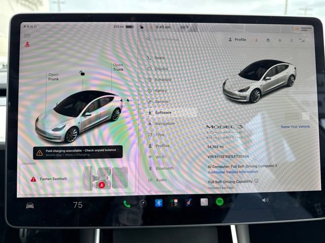 Used 2020 Tesla Model 3 Long Range AWD/4WD image 28