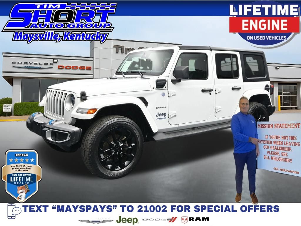 Used 2022 Jeep Wrangler Unlimited Sahara w/ Cold Weather Group