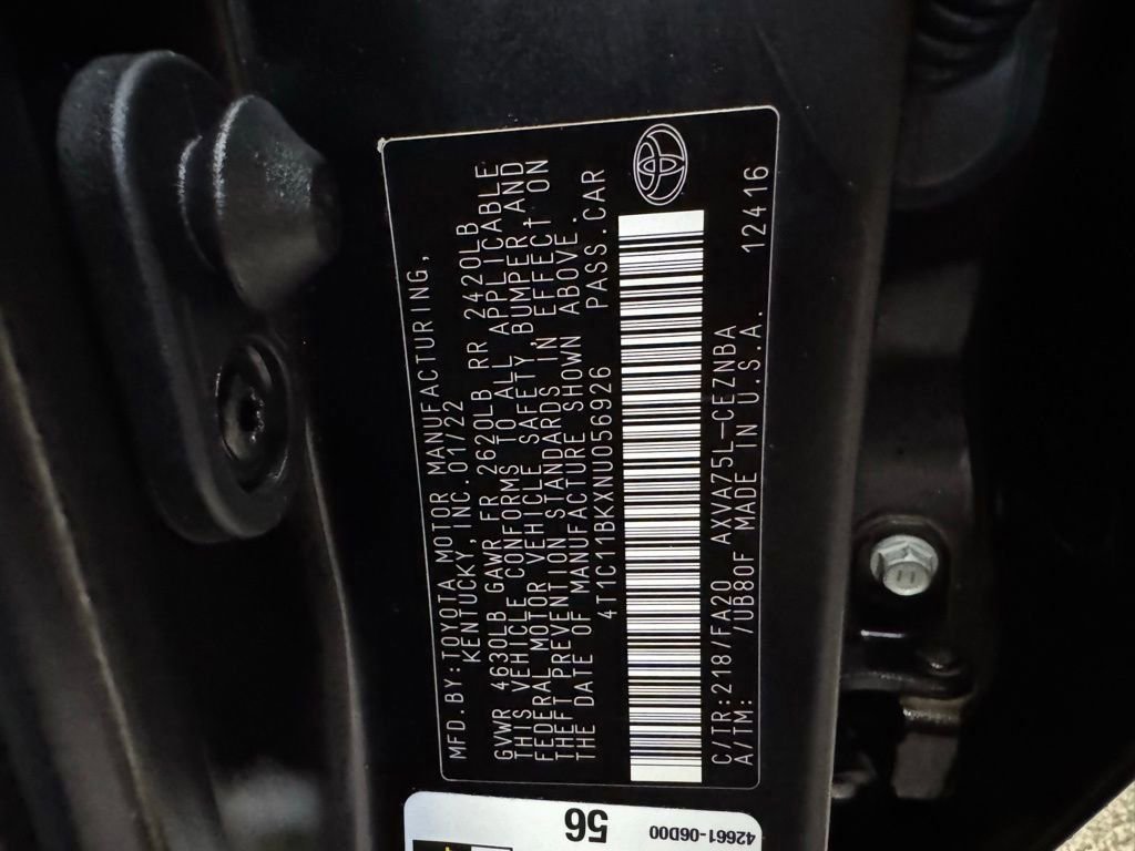 Used 2022 Toyota Camry LE image 29