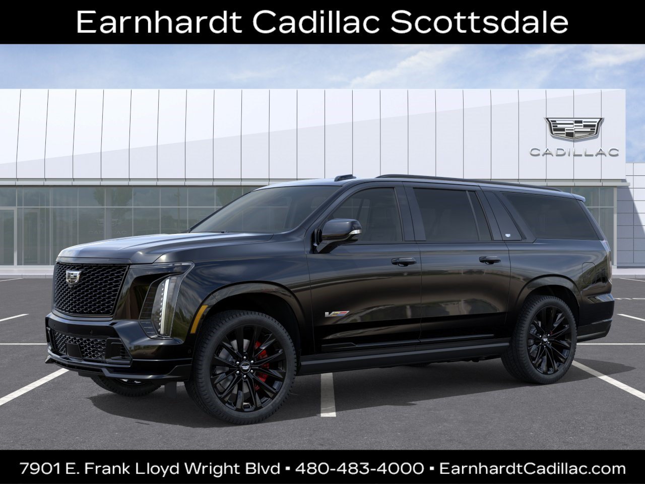 New 2026 Cadillac Escalade ESV V w/ LPO, ONYX Package