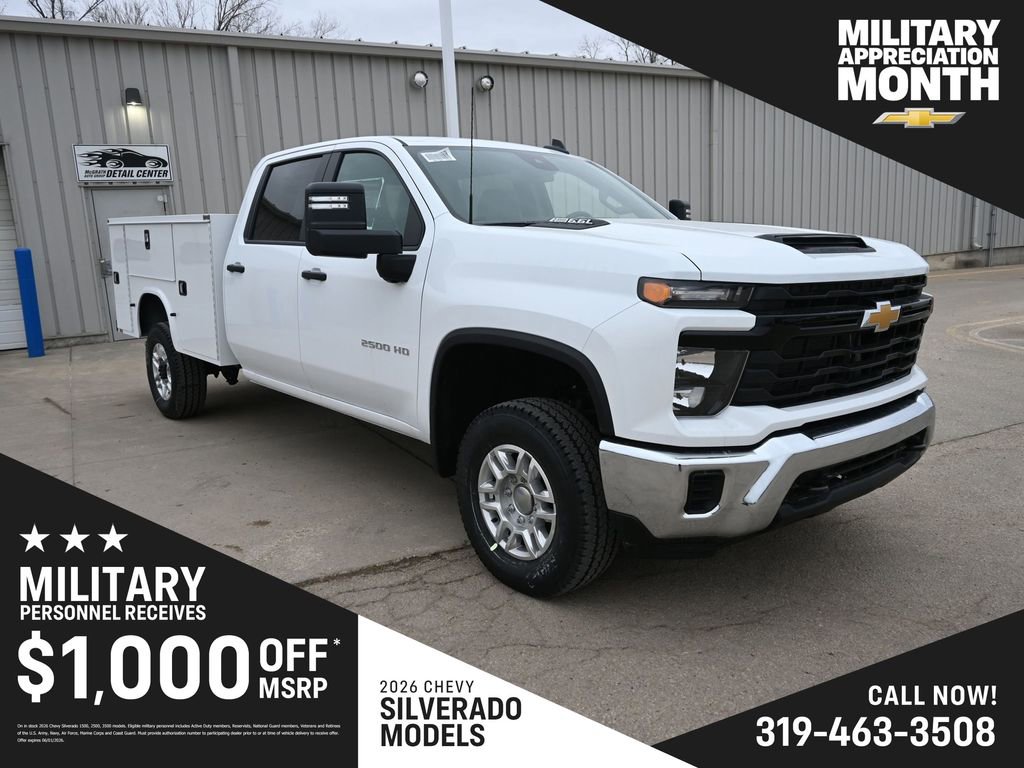 New 2026 Chevrolet Silverado 2500 W/T w/ WT Convenience Package AWD/4WD video 1