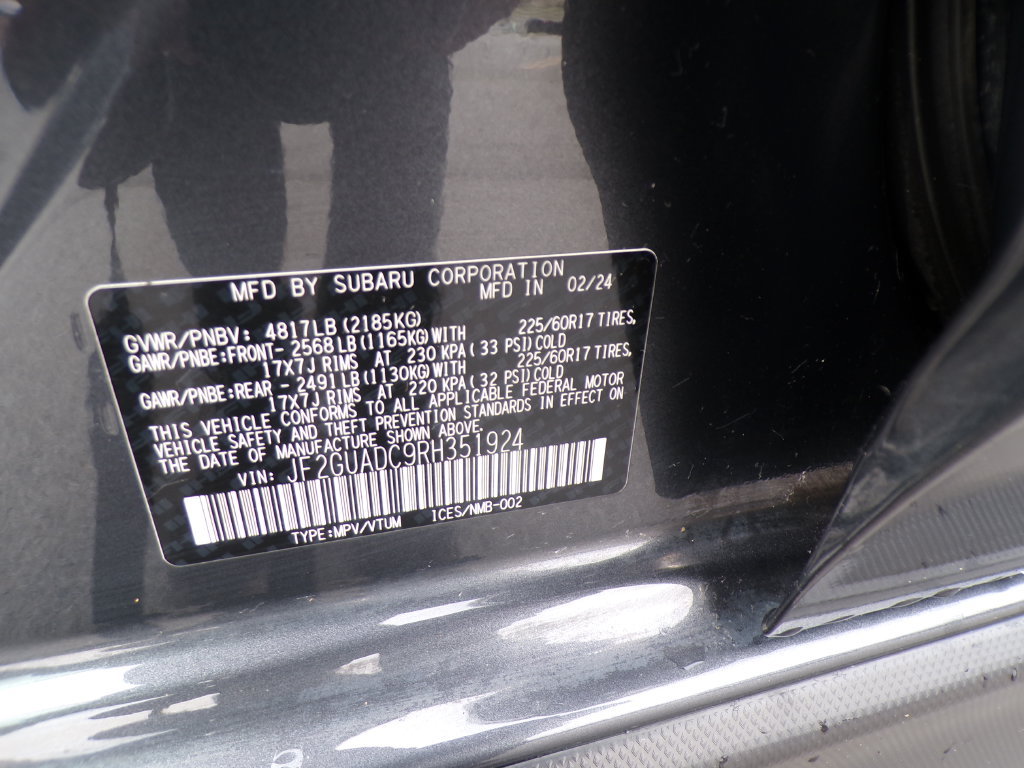 Used 2024 Subaru Crosstrek 2.0i Premium AWD/4WD image 35