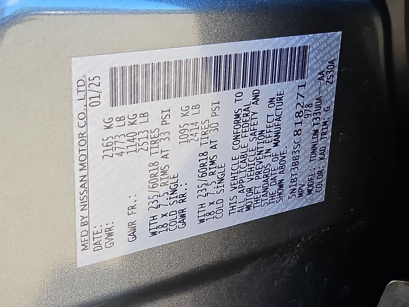 Used 2025 Nissan Rogue SV AWD/4WD image 38
