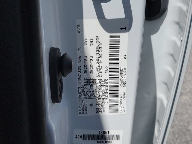 Used 2025 Toyota Tundra SR w/ SR Tow Package AWD/4WD image 36