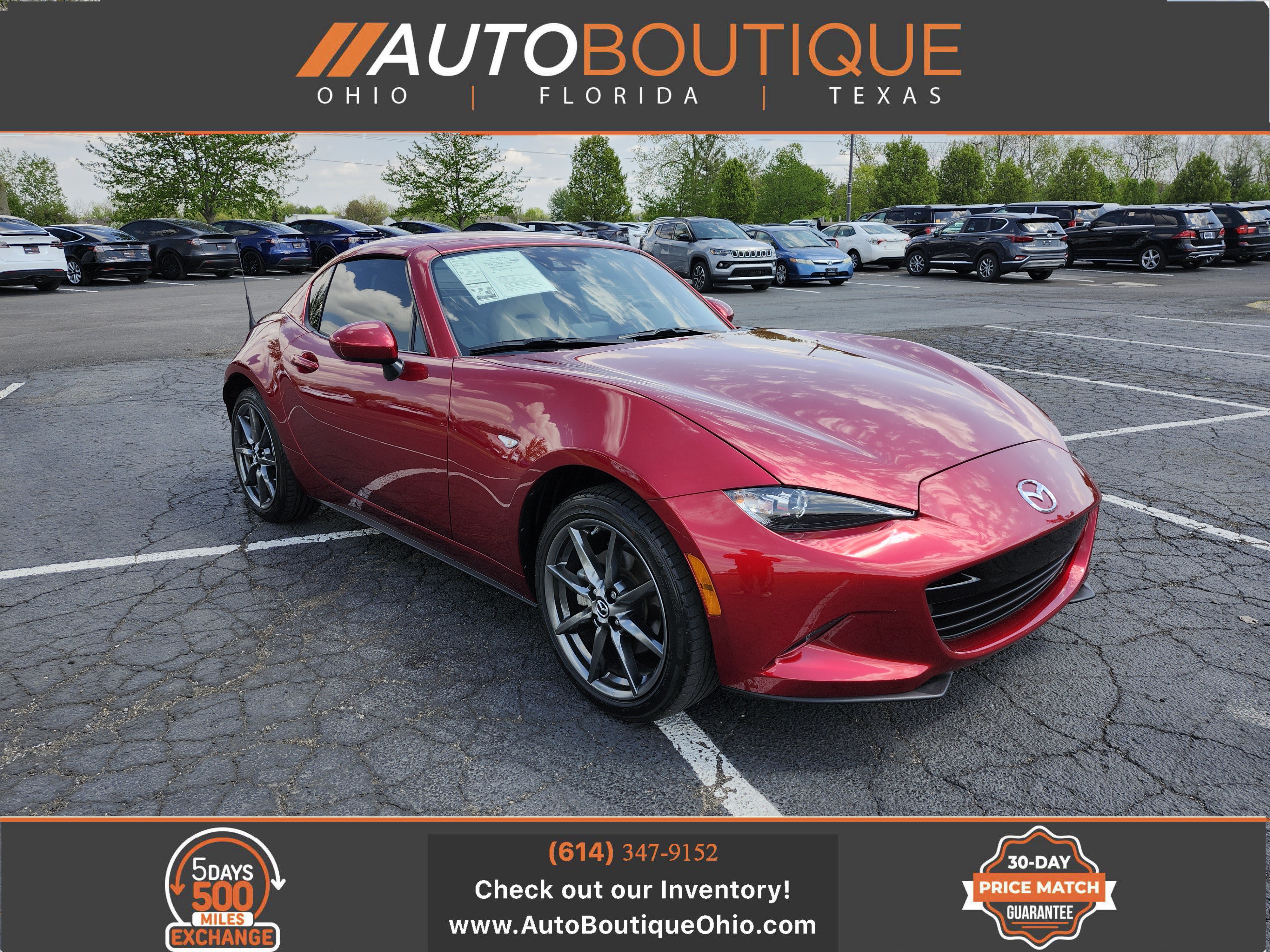 Used 2019 MAZDA MX-5 Miata RF Grand Touring