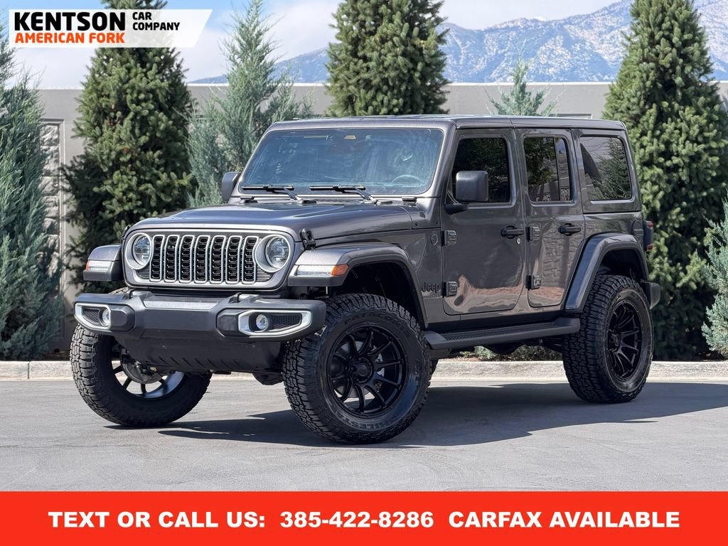 Used 2026 Jeep Wrangler Unlimited Sahara AWD/4WD image 1