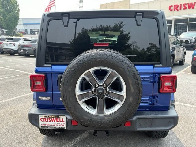 Used 2020 Jeep Wrangler Unlimited Sahara w/ Safety Group AWD/4WD image 6