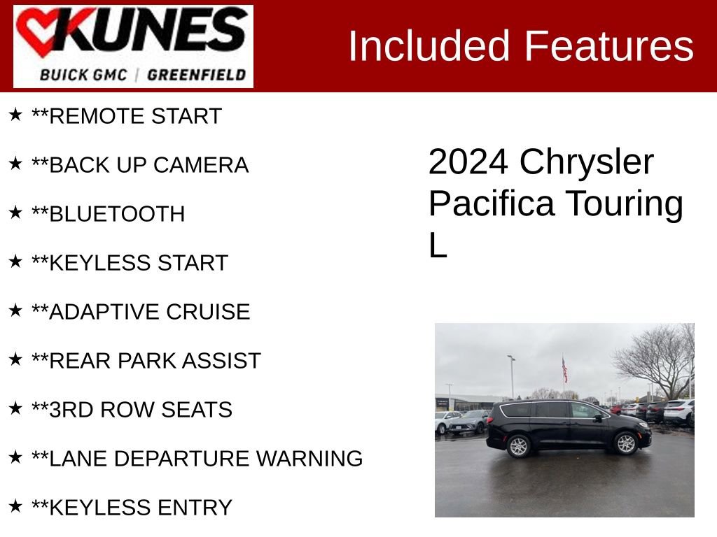 Used 2024 Chrysler Pacifica Touring-L image 2