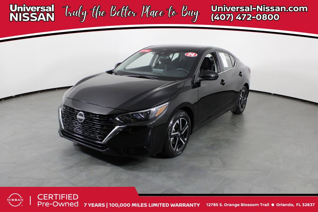 Certified 2024 Nissan Sentra SV