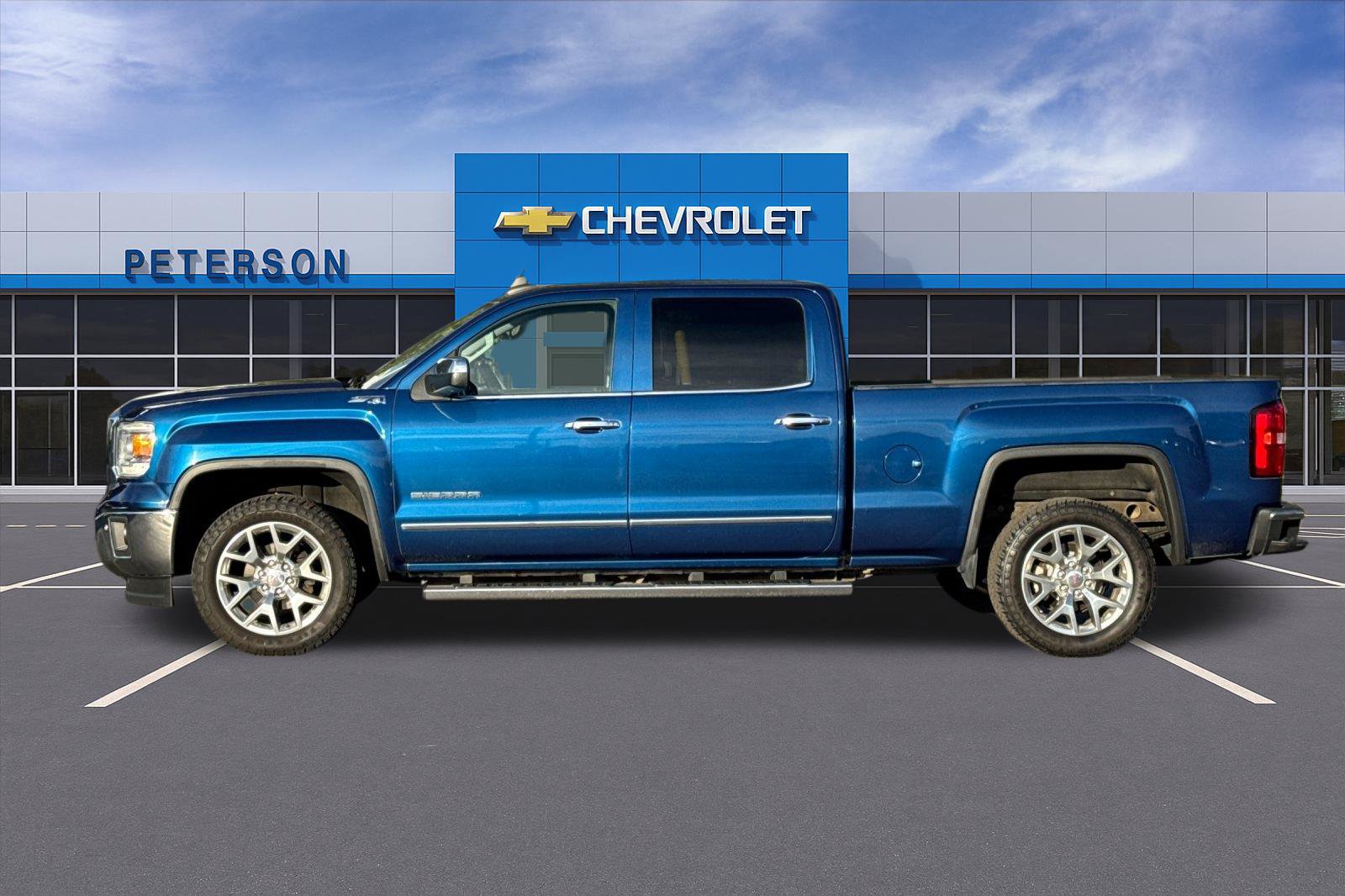 Used 2015 GMC Sierra 1500 SLT w/ SLT Crew Cab Value Package AWD/4WD image 7