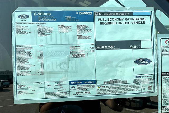 New 2025 Ford E-350 and Econoline 350 Super Duty w/ Power Equipment Group image 28