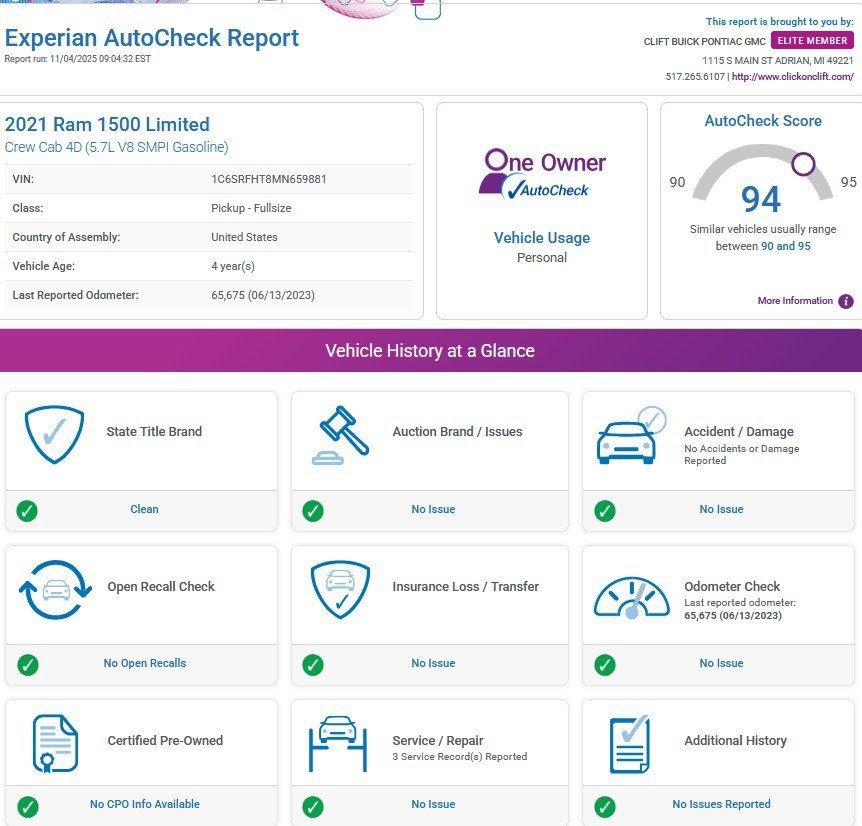 Used 2021 RAM 1500 Limited w/ Night Edition image 3