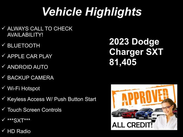 Used 2023 Dodge Charger SXT RWD image 9