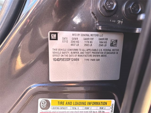 Used 2013 Buick LaCrosse Premium w/ Driver Confidence Package image 32