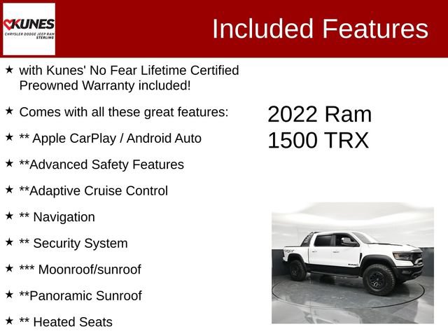 Used 2022 RAM 1500 TRX w/ TRX Level 2 Equipment Group AWD/4WD image 2