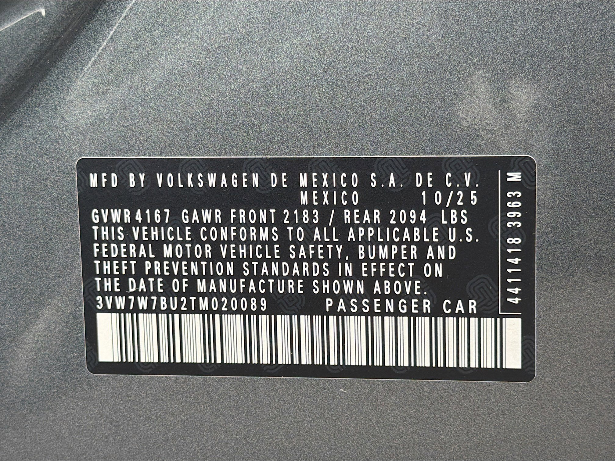 New 2026 Volkswagen Jetta SE image 41