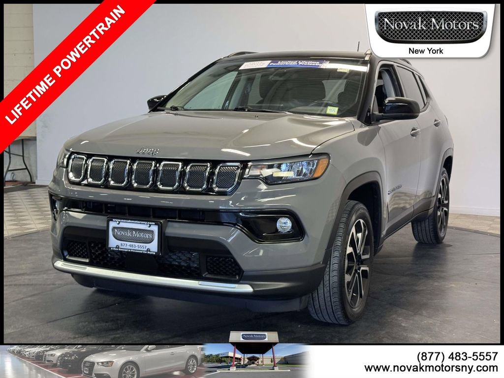 Used 2022 Jeep Compass Limited w/ Sun and Sound Group AWD/4WD image 4