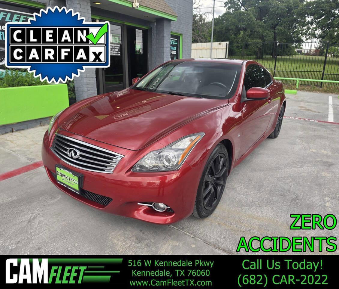 Used 2015 INFINITI Q60 Journey w/ Premium Package