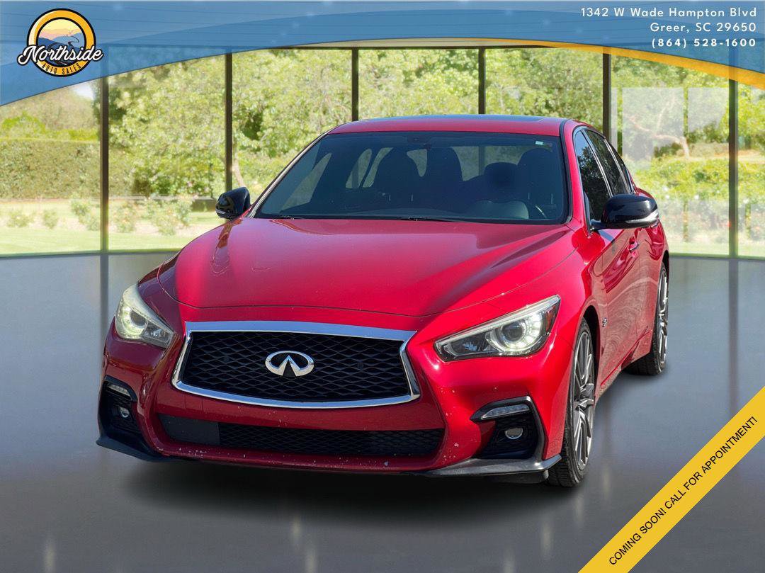 Used 2018 INFINITI Q50 Red Sport 400 w/ Sensory Package (Sport)