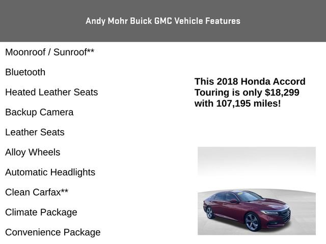 Used 2018 Honda Accord Touring image 4