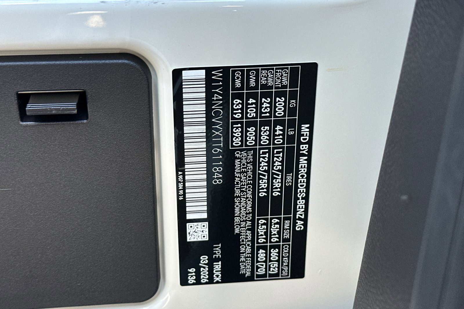 New 2026 Mercedes-Benz Sprinter 2500 image 28