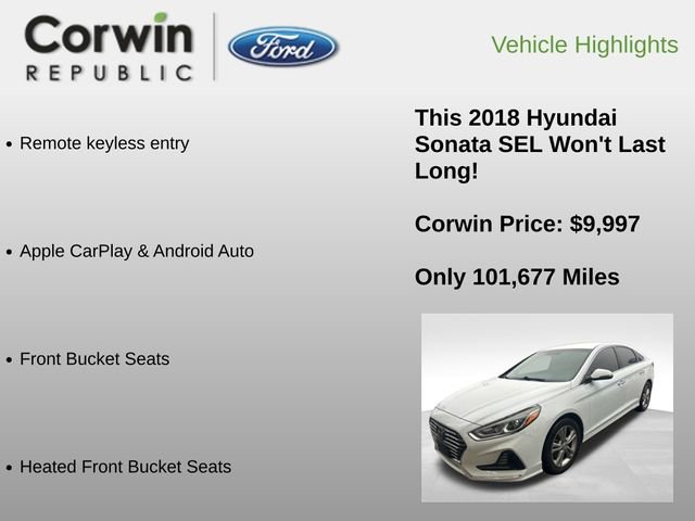Used 2018 Hyundai Sonata SEL image 6