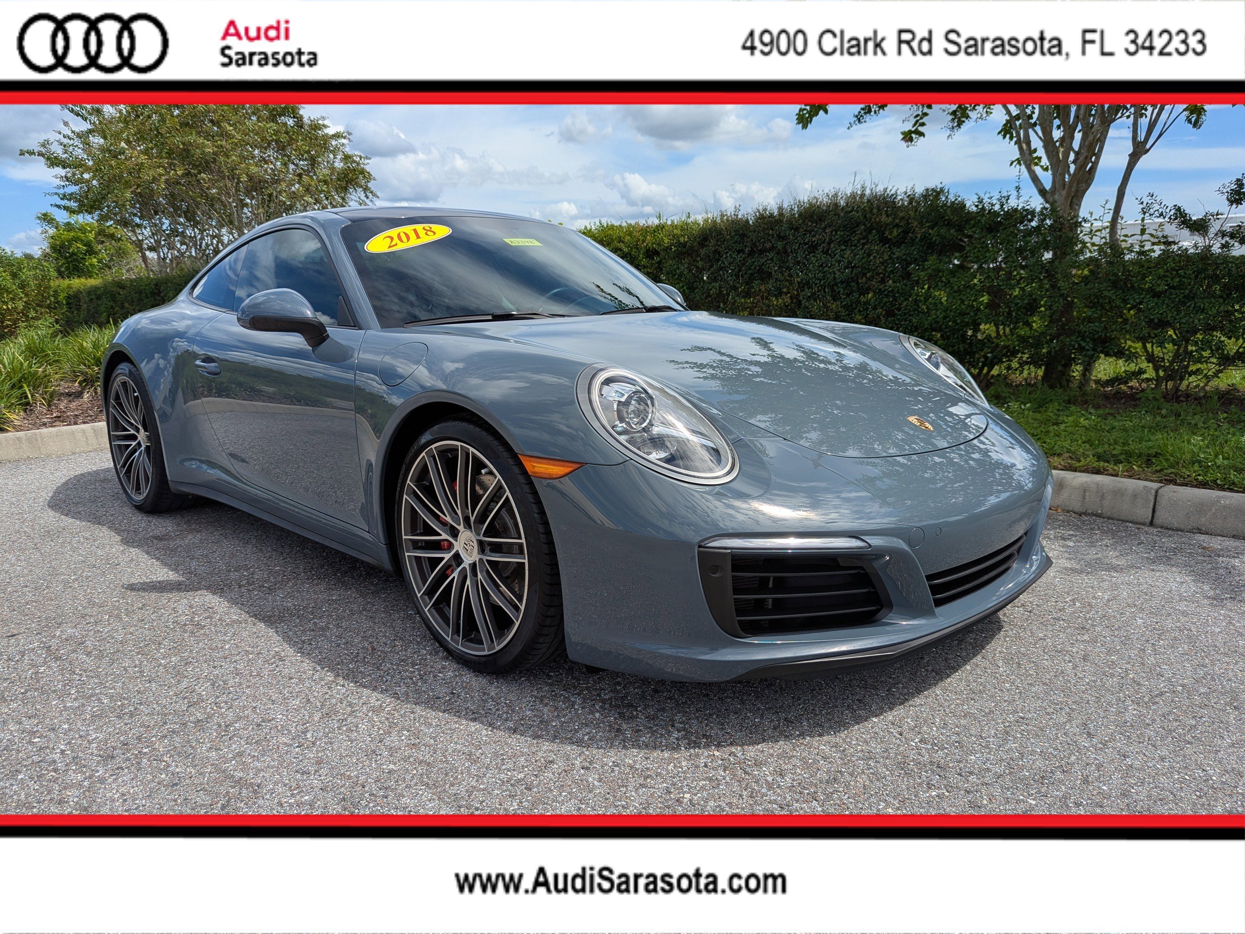 Used 2018 Porsche 911 Carrera 4S