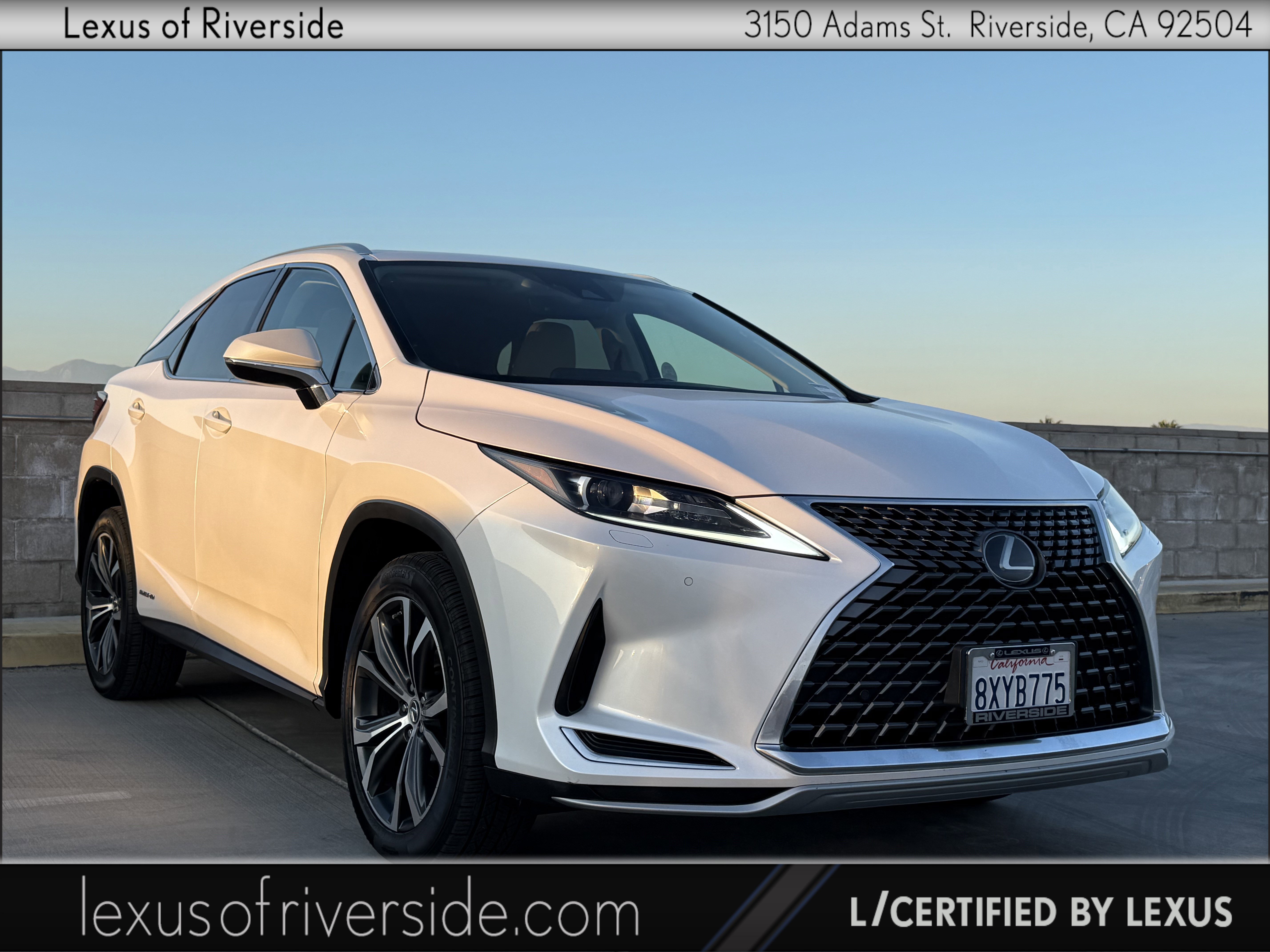 Certified 2021 Lexus RX 450h 450h image 1