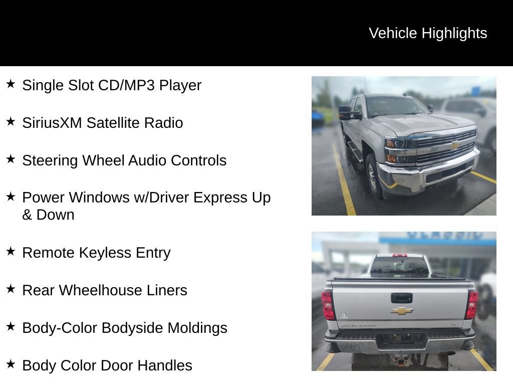 Used 2015 Chevrolet Silverado 2500 LT AWD/4WD image 21