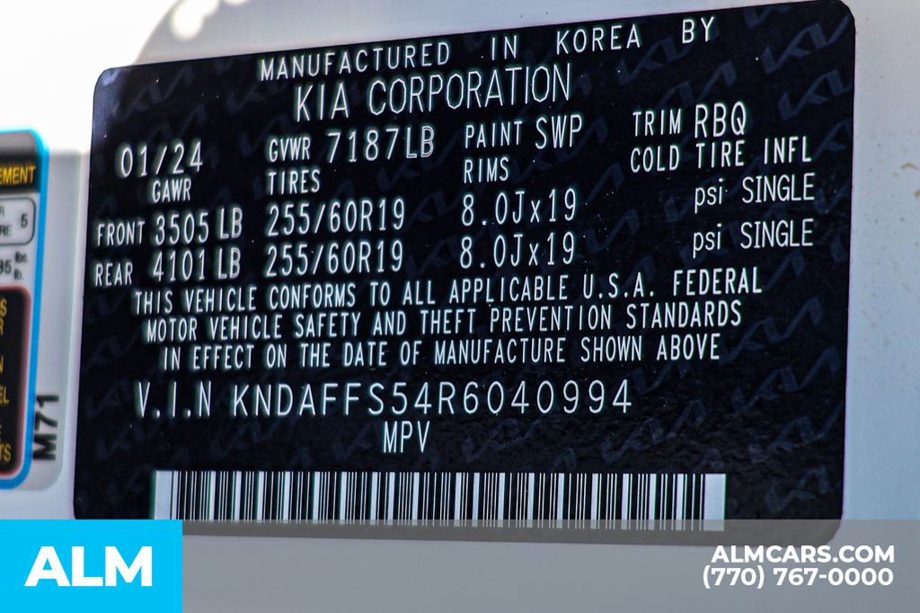 Used 2024 Kia EV9 Wind image 71