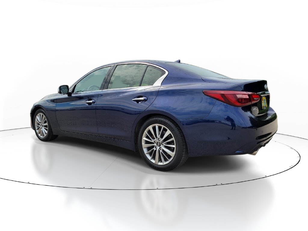 Used 2022 INFINITI Q50 Luxe AWD/4WD image 3