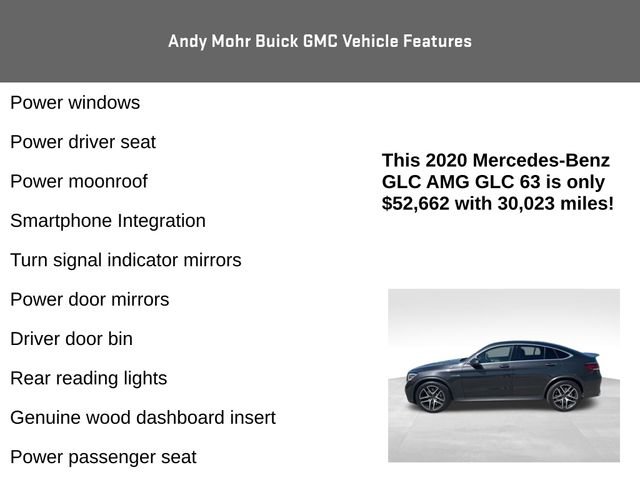 Used 2020 Mercedes-Benz GLC 63 AMG 4MATIC Coupe image 12