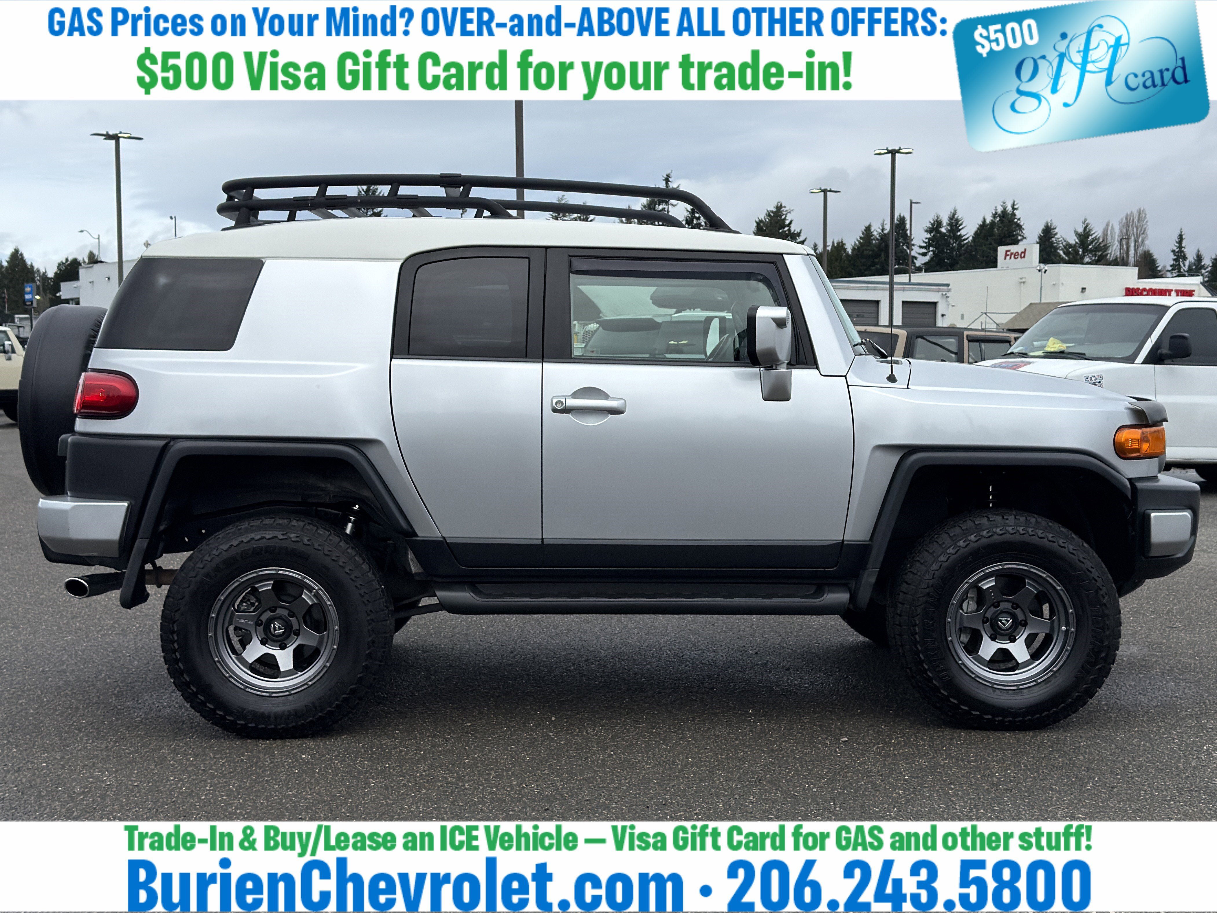 Used 2008 Toyota FJ Cruiser 4WD image 2