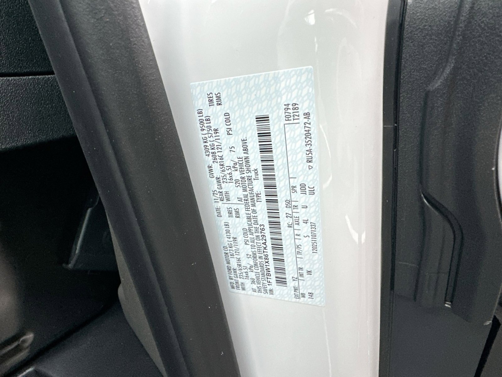 New 2026 Ford Transit 350 148 High Roof w/ Load Area Protection Package image 39